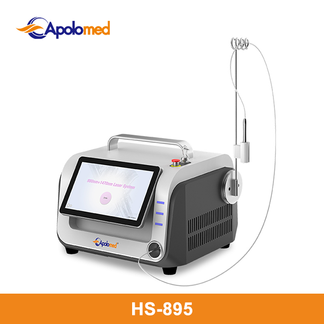 Endolaser con macchina per lipolisi per terapia vascolare laser in fibra 980+1470nm